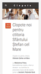 Mobile Screenshot of clopote.md